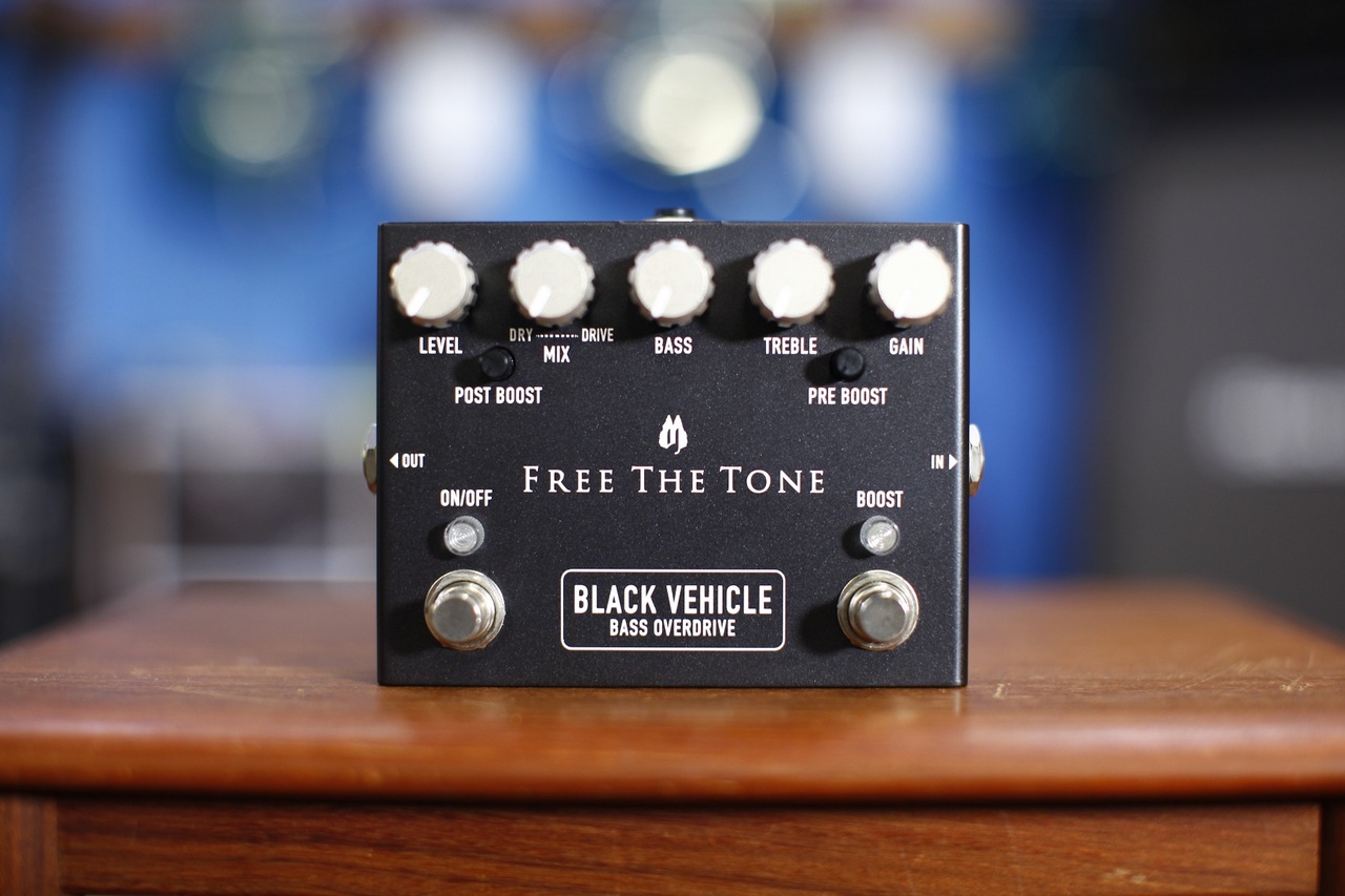 最新デザインの Free The Tone Black Vehicle ベースオーバードライブ