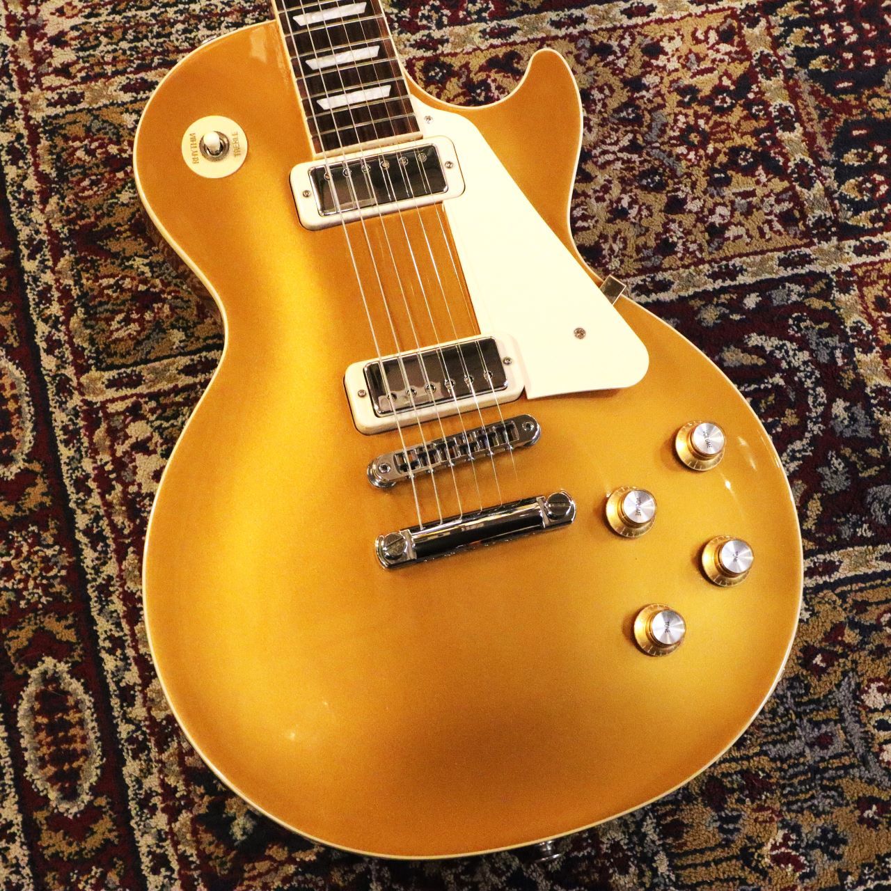 Gibson Les Paul Deluxe 70s Gold Top #216530166 [4.54kg][ミニ