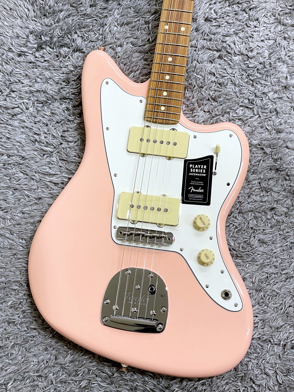 Fender Limited Edition Player Jazzmaster Shell Pink / Pau Ferro