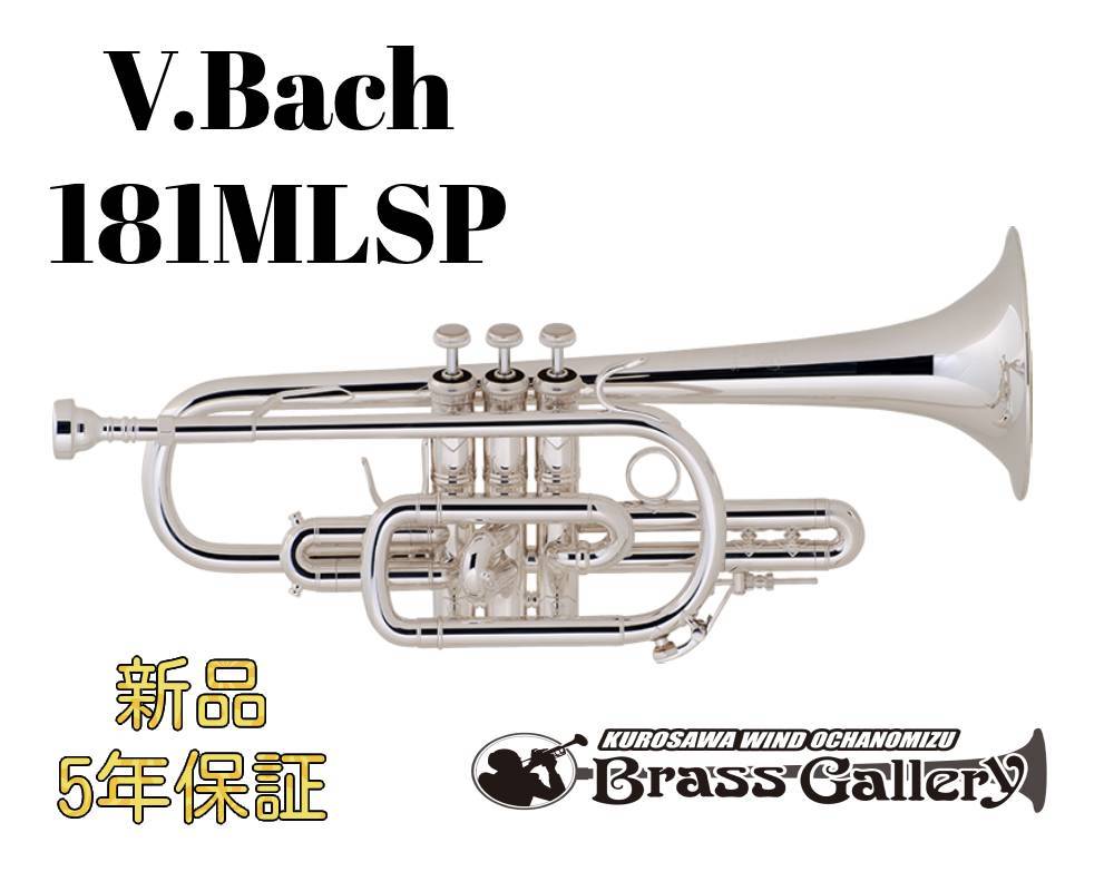 Bach 181MLSP【お取り寄せ】【新品】【コルネット】【バック】【ロング