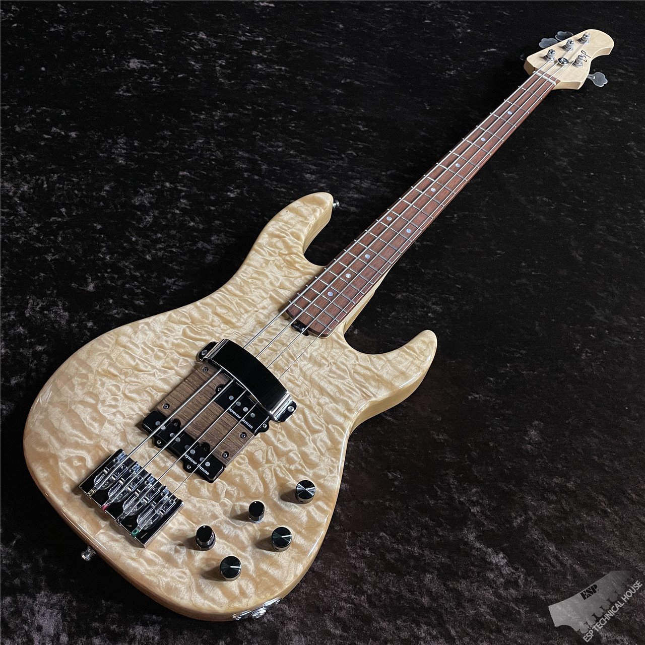ESP ORDER BASS【Quilted Maple Top】（中古/送料無料）【楽器検索