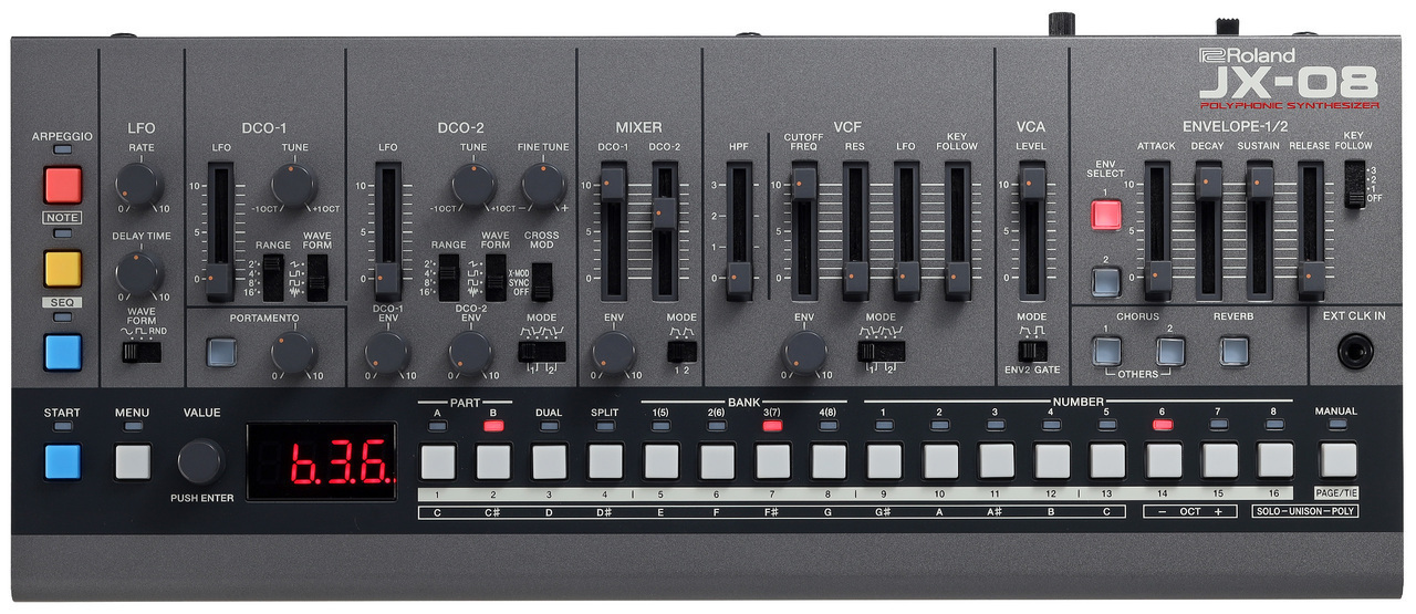 Roland JX-08 Boutique ◇【ご予約限定特価!】【ローン分割手数料0%(12