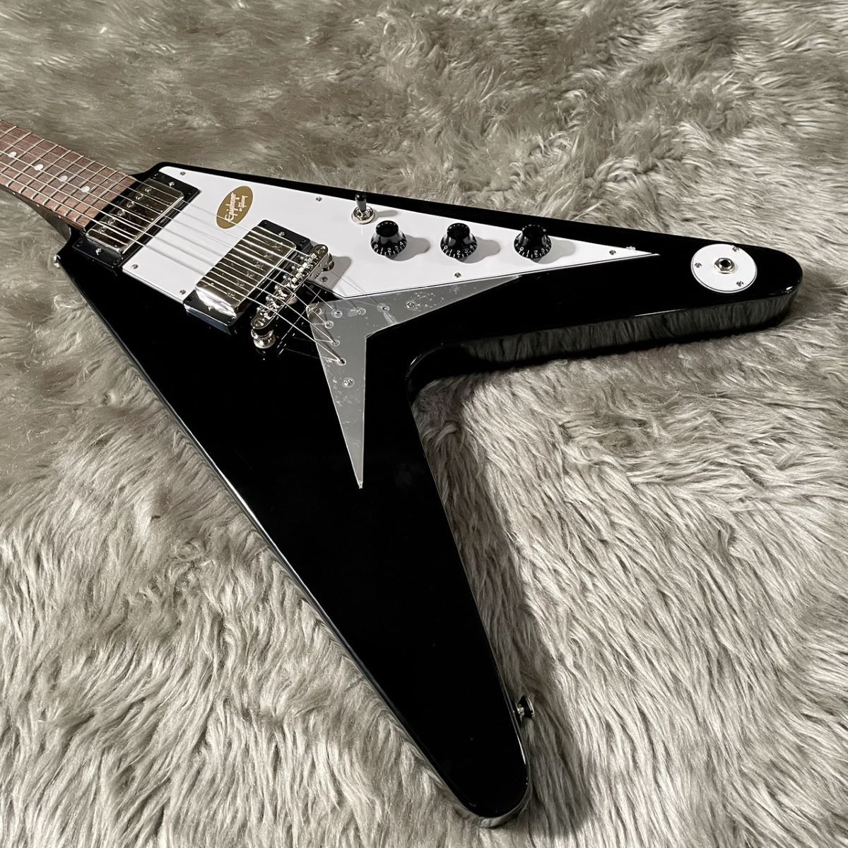 Epiphone Flying V Ebony エレキギター フライングV（新品/送料無料