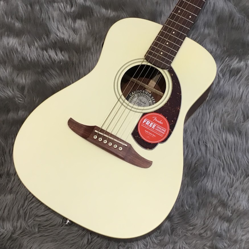 Fender Malibu Player（Olympic White）/エレアコギター/実物写真 ...