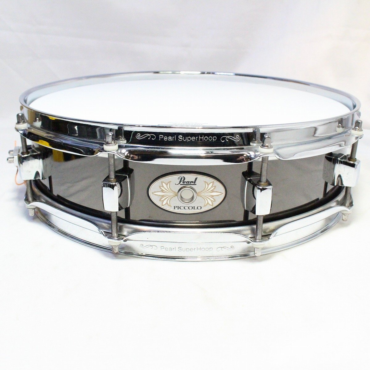 Pearl S1435PBN 14×3.5 Black Nickel Steel Snare パール スネアドラム