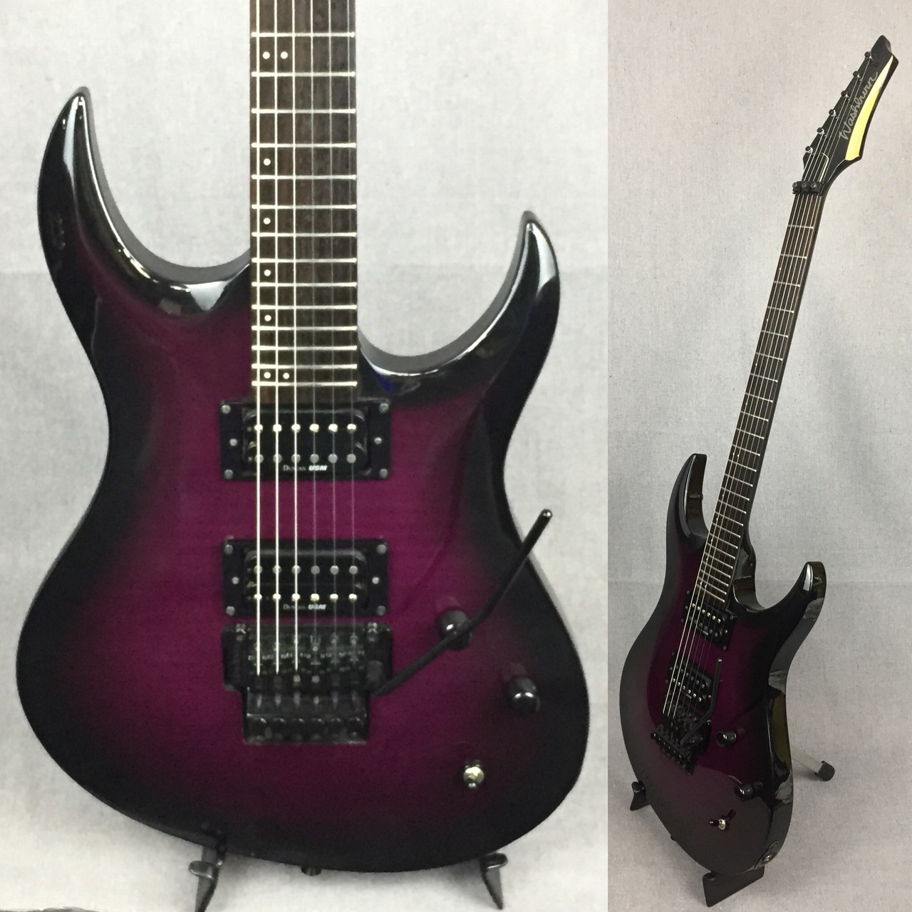 ギター Washburn XM Pro 2FR Black Washburn XM Pro 2FR Black