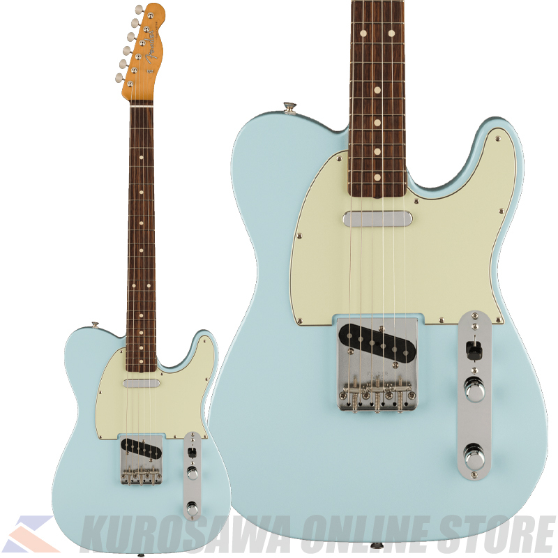 Fender Vintera II 60s Telecaster, Rosewood, Sonic Blue 【高性能