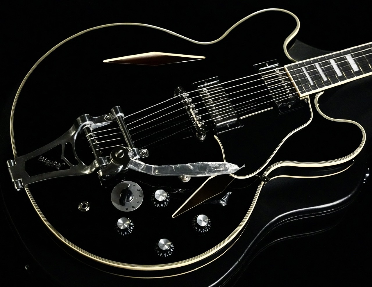 Epiphone Ubukata ES-355 Ver.02 Ebony /生形真一 シグネチャー【重量