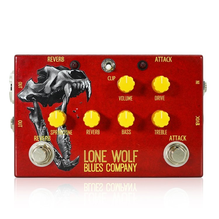 LONE WOLF BLUES COMPANY Alpha Wolf 《ハープ用マルチエフェクト