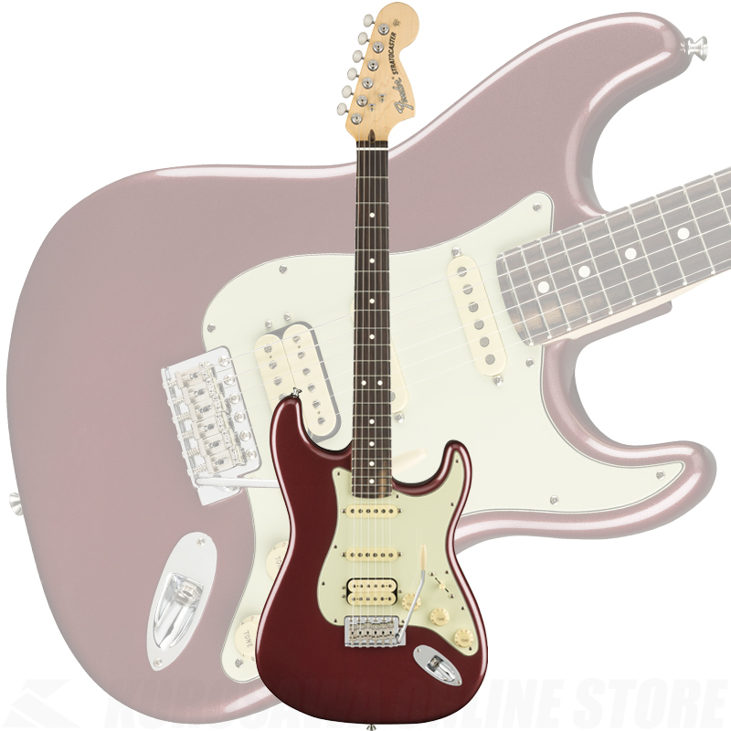 Fender American Performer Stratocaster HSS, Aubergine