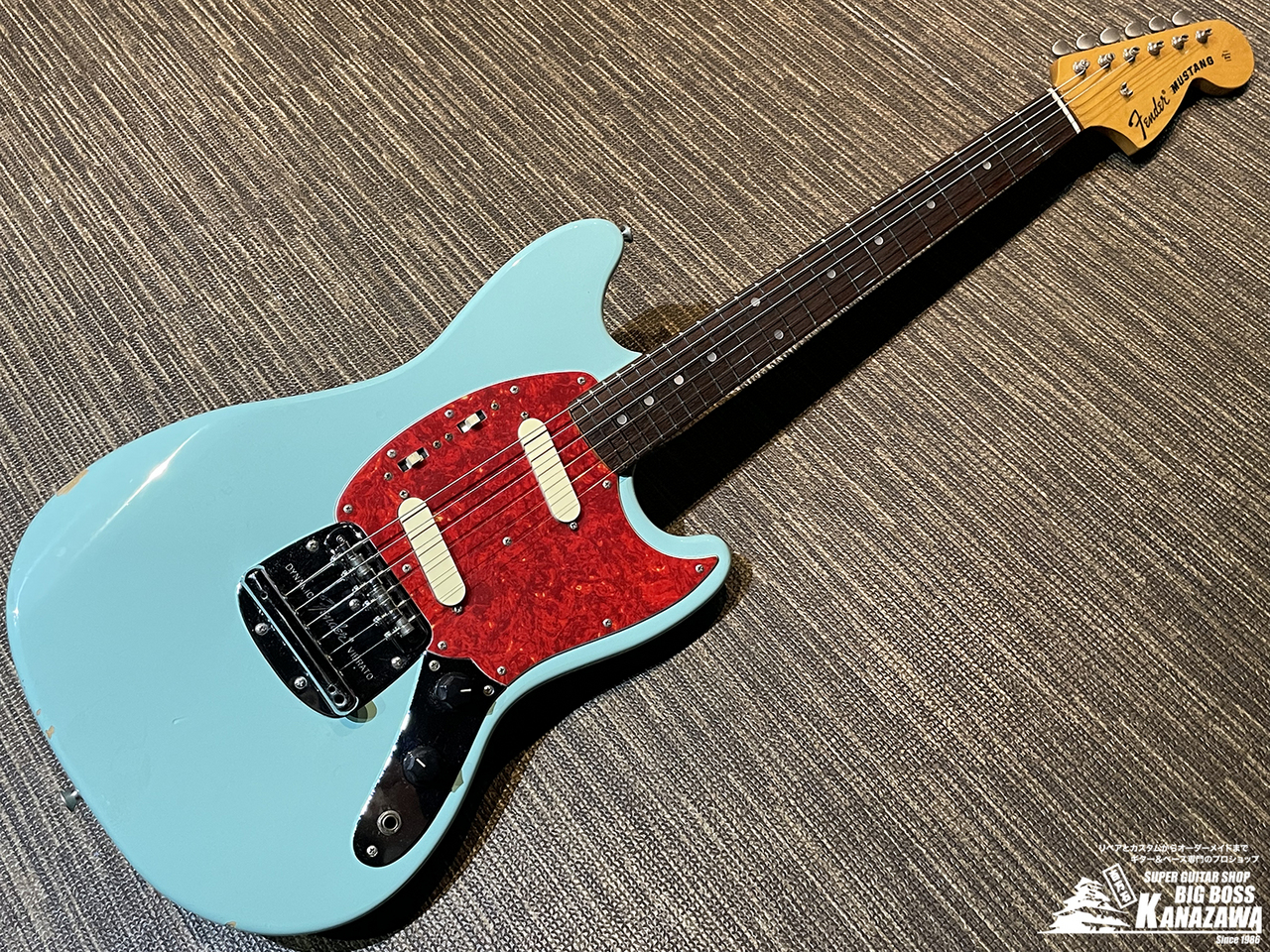 Fender Japan Mustang MG69 ハムバッカー搭載モデル - エレキギター