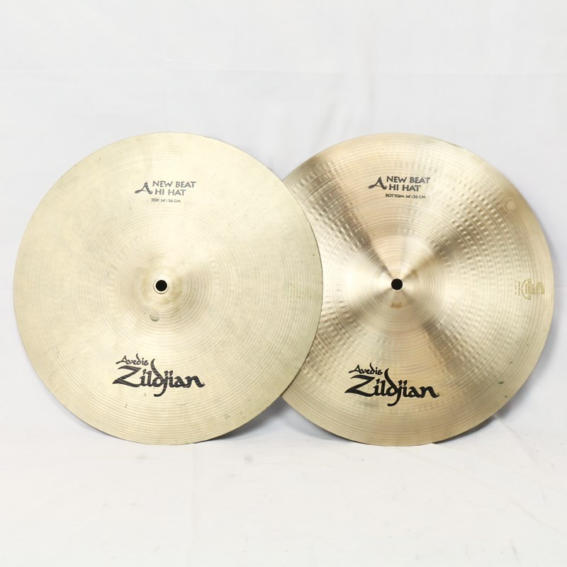 2022年最新版☆高級感溢れる A.Zildjian New Beat HiHat 14 Pair | www