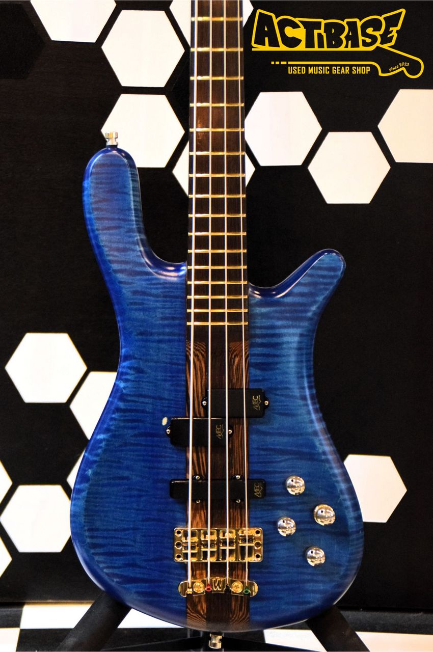 Warwick Custom Shop Masterbuilt Streamer Stage I 4st Ocean Blue