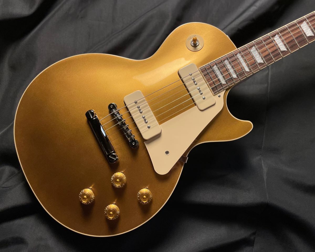 Gibson Les Paul Standard '50s P90 Gold Top レスポール【現物画像