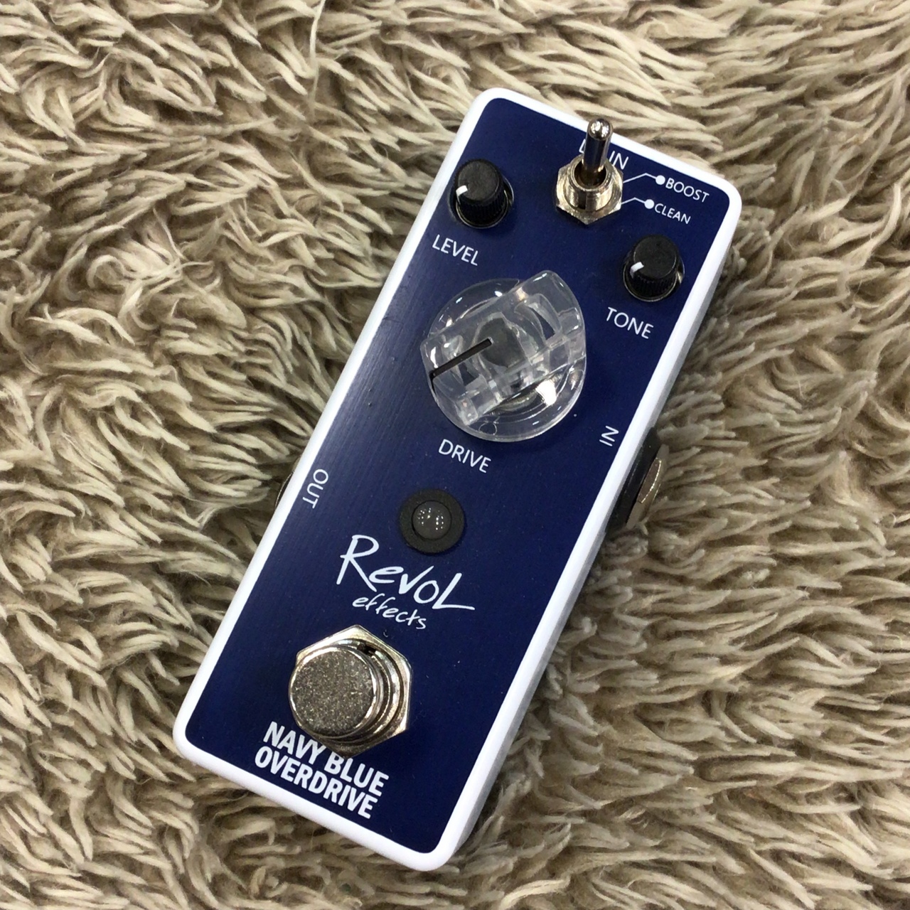 RevoL effects NAVY BLUE OVERDRIVE EOD-01 【オーバードライブ