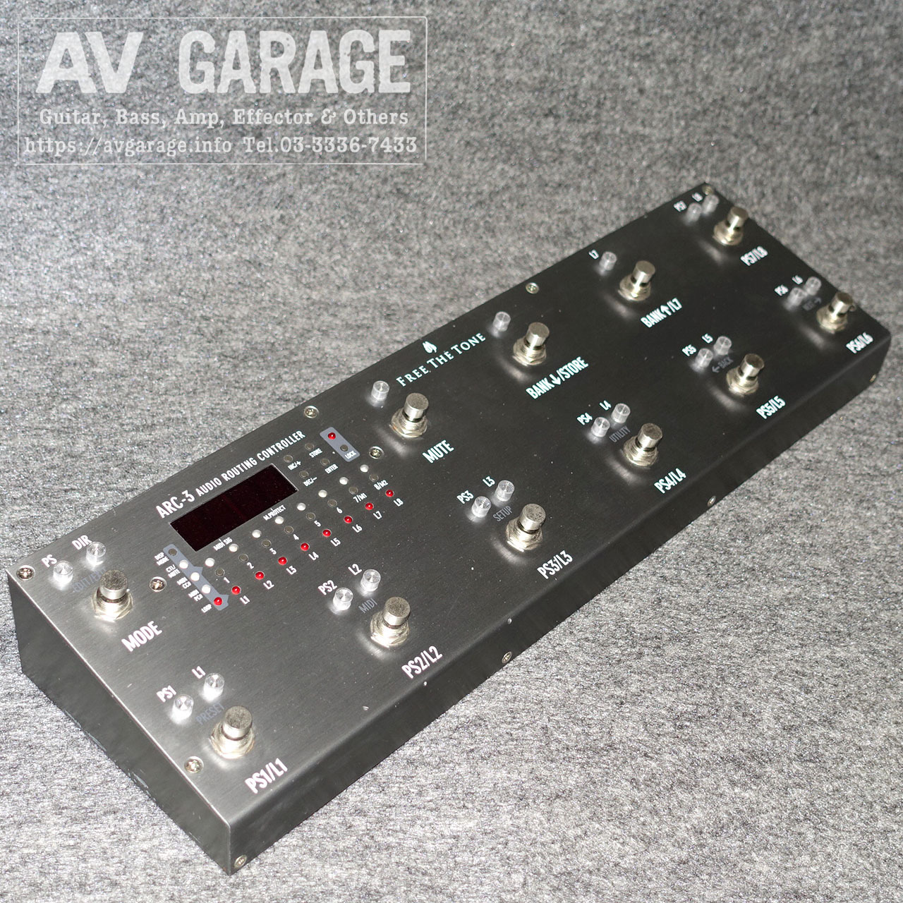 Free The Tone ARC-3 AUDIO ROUTING CONTROLLER（中古）【楽器検索