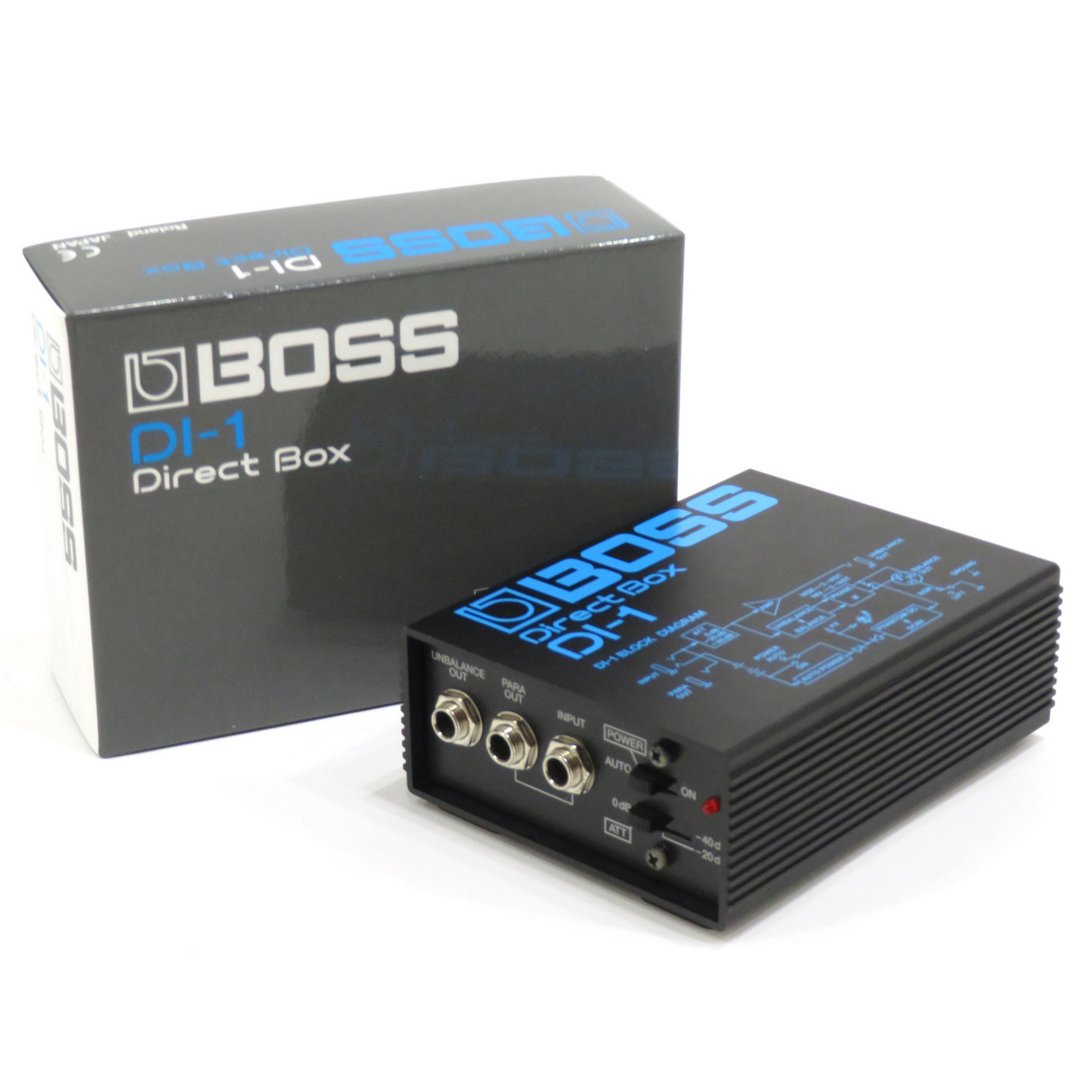 BOSS ボス DI-1 ダイレクトボックス DI1 超歓迎 - レコーディング、PA機材