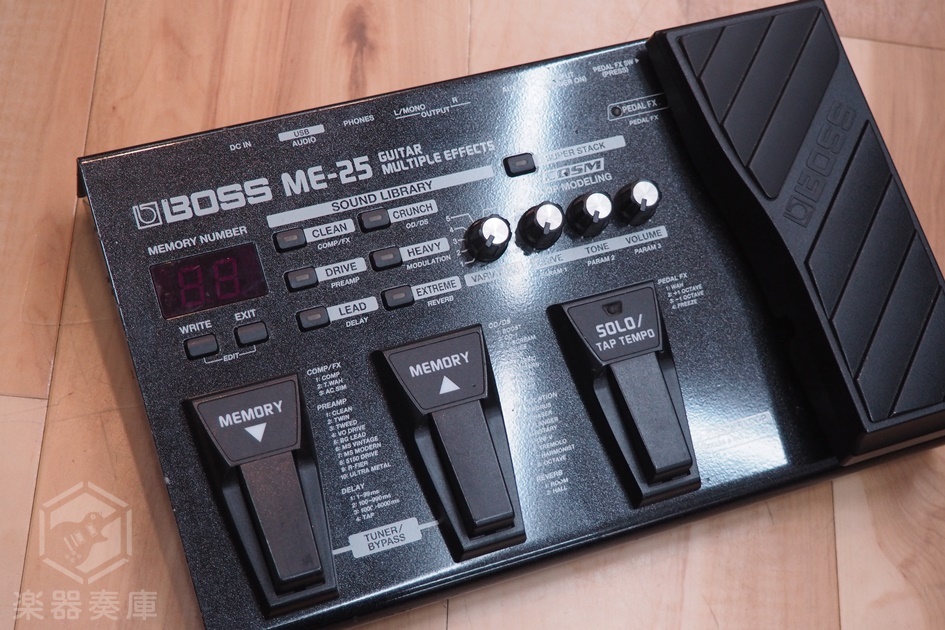 BOSS ME-25 Guitar Multiple Effects（中古）【楽器検索デジマート】