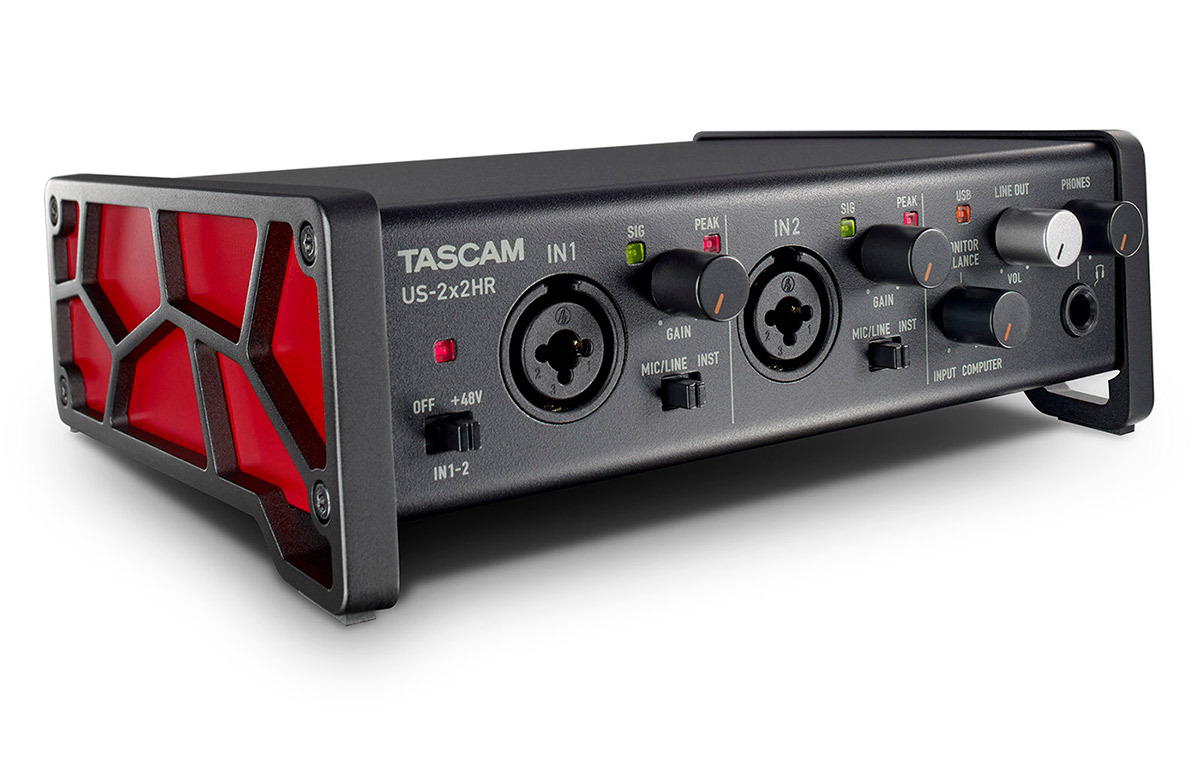 Tascam US-2x2HR USB オーディオインターフェイス（新品）【楽器検索