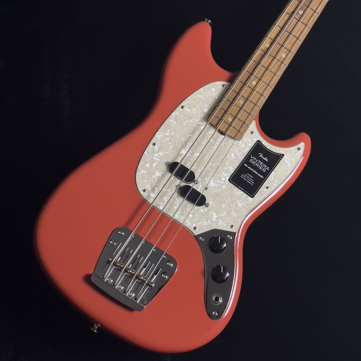 Fender Vintera '60s Mustang Bass Fiesta Redムスタングベース（新品