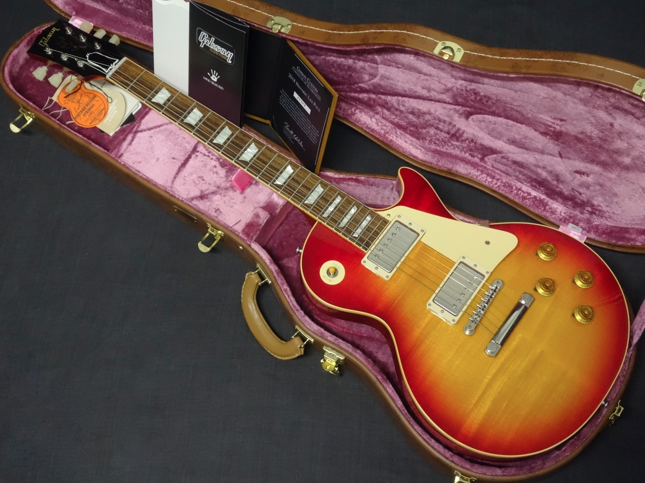 Gibson Custom Shop 1958 Les Paul Standard Reissue Gloss Vintage Cherry  Sunburst ~HAND SELECTED~【2018年製】（中古/送料無料）【楽器検索デジマート】