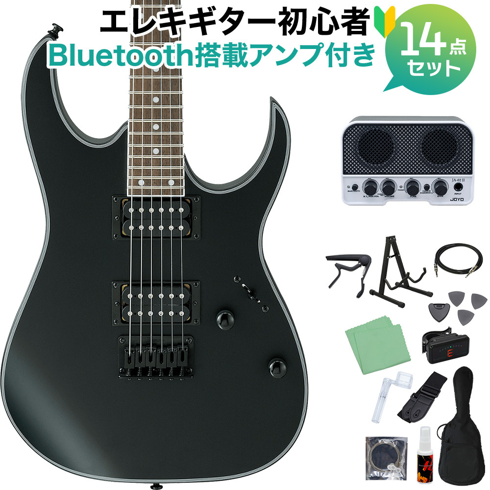 Ibanez RG421EX BKF エレキギター初心者14点セット 【Bluetooth搭載