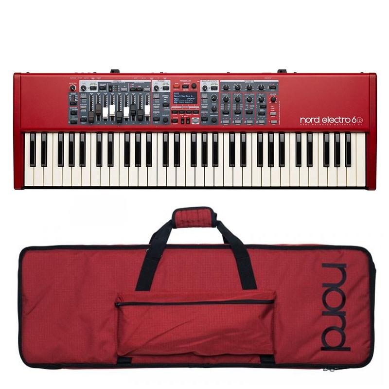 CLAVIA Nord Electro 6D 61+専用ソフトケースセット（新品/送料無料