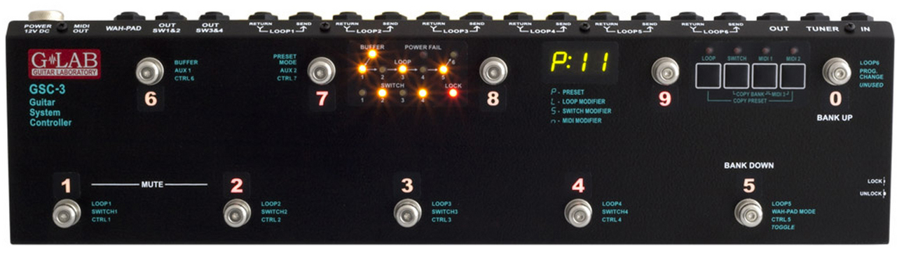 G-LAB GSC-3 6Loop Guitar System Controller 3（新品）【楽器検索