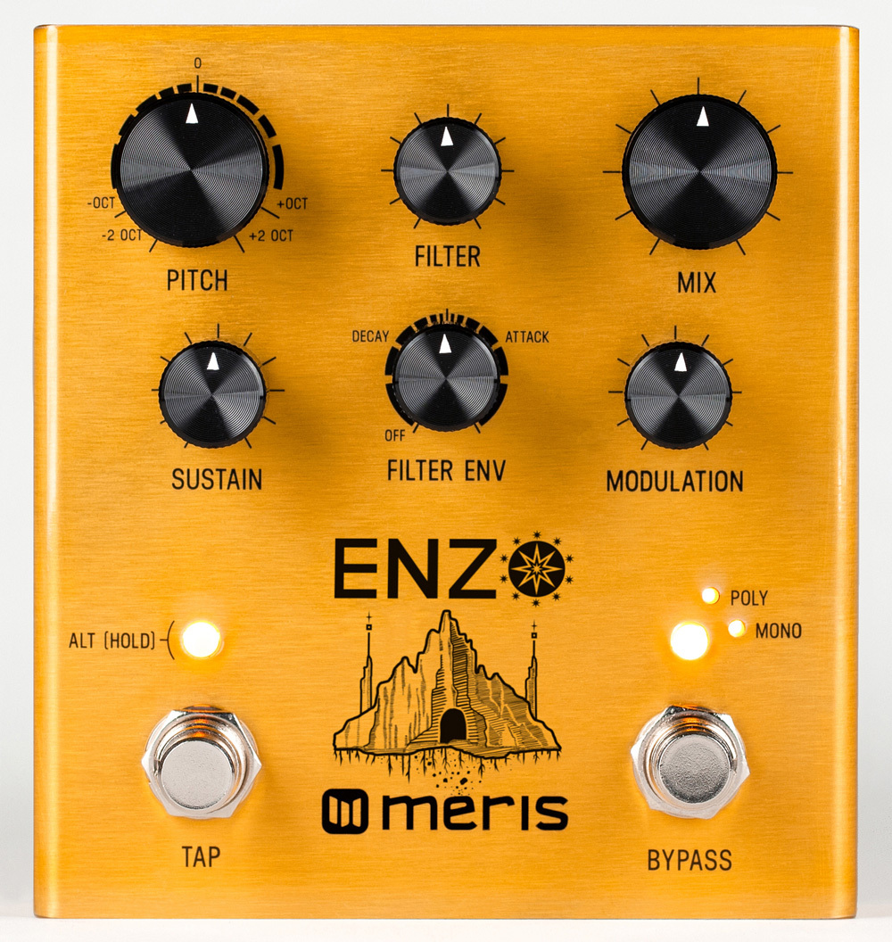 Meris Enzo マルチボイス・シンセサイザーペダル
