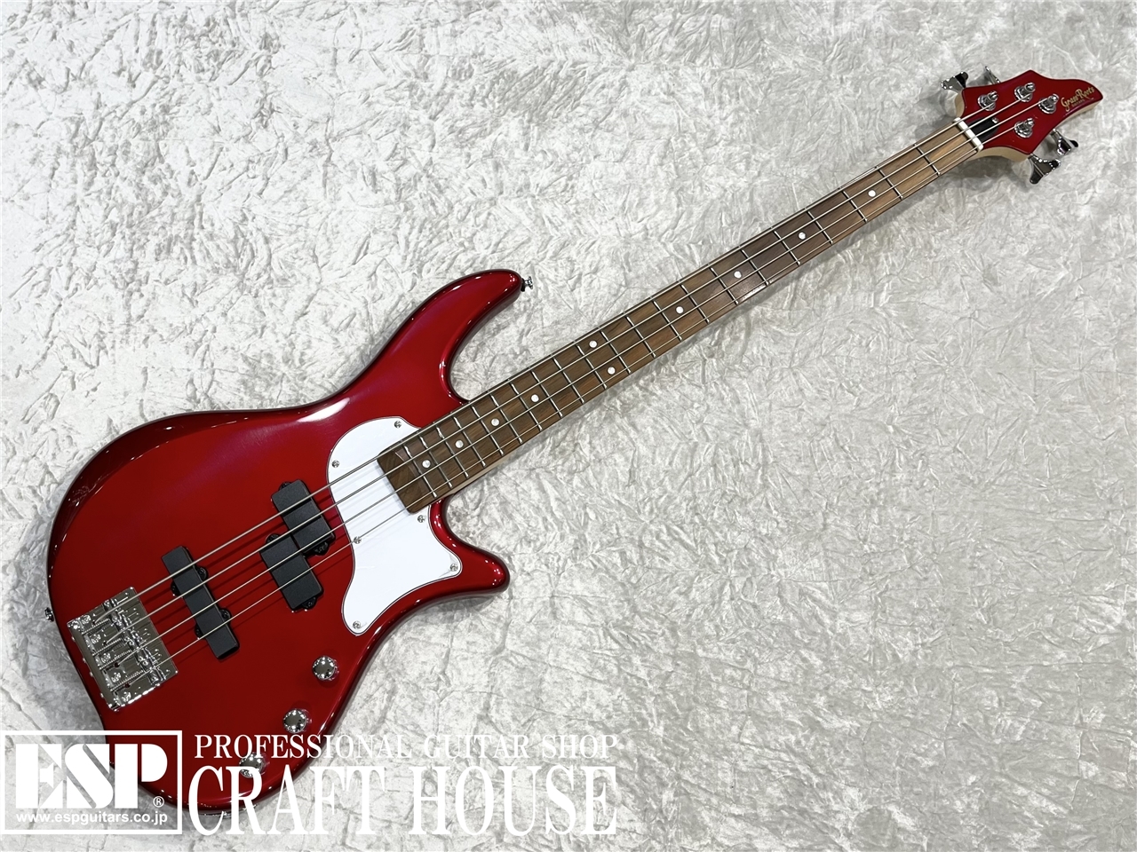 GrassRoots G-BB-DLX / Candy Apple Red（新品/送料無料）【楽器検索