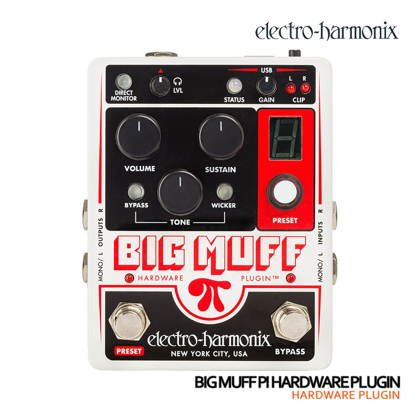 Electro-Harmonix ファズ BIG MUFF PI HARDWARE PLUGIN エレクトロ