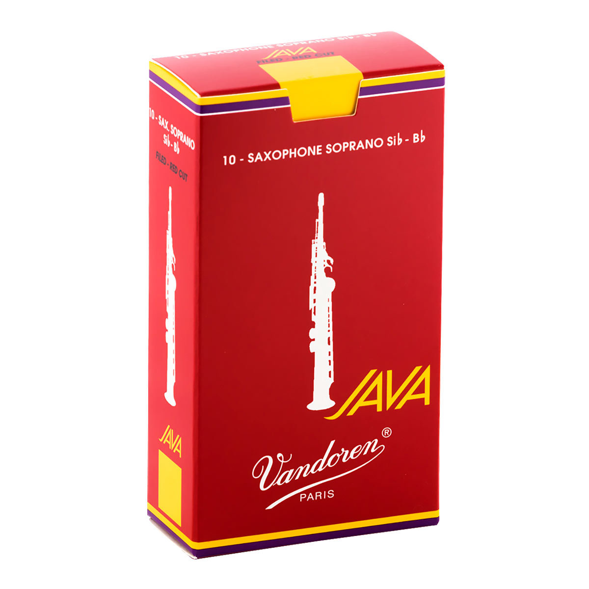 VANDOREN ソプラノサックス リード JAVA RED バンドレン 10枚入