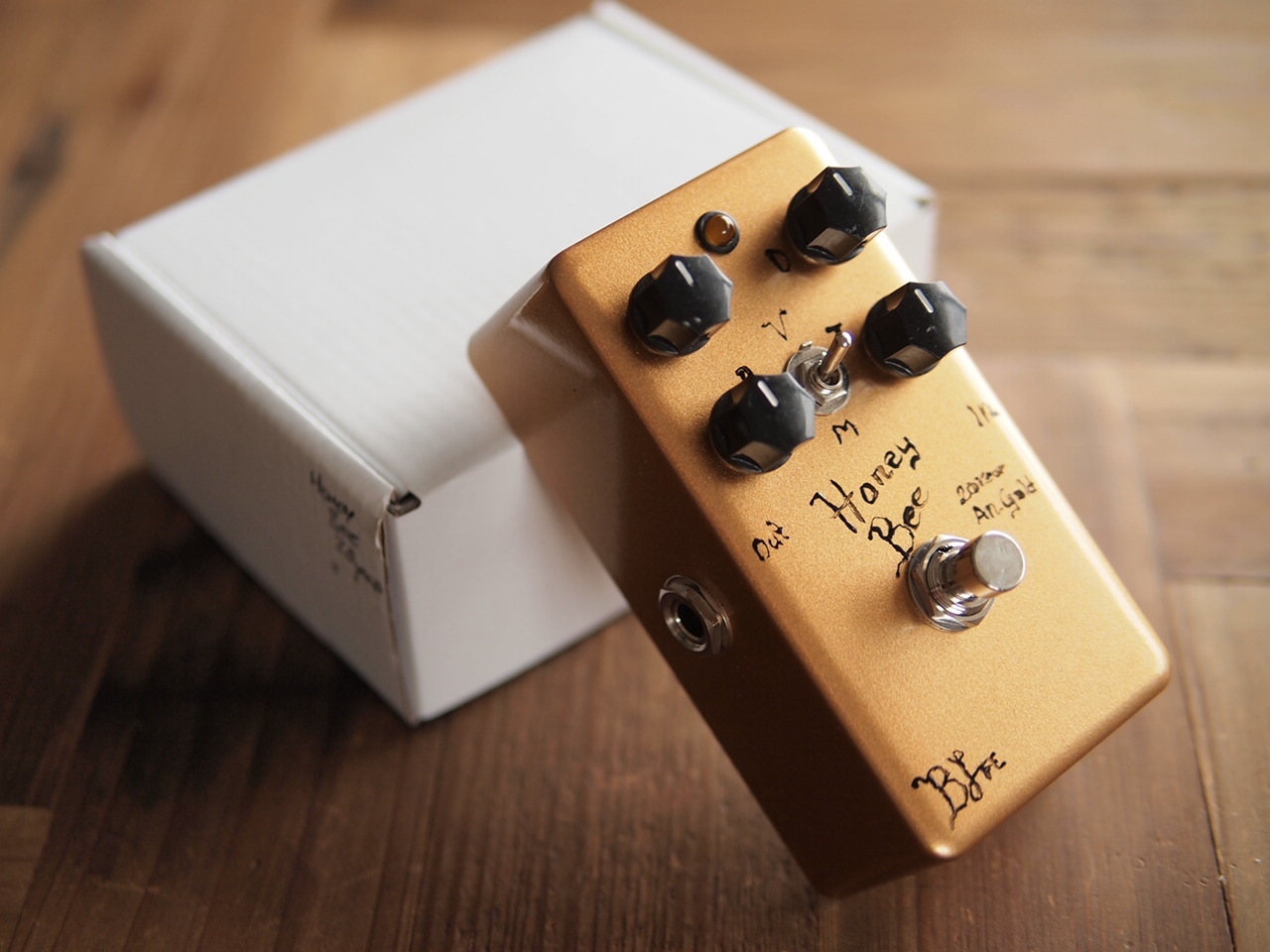 BJF Electronics Honey Bee Overdrive (HBOD) 20th GOLD（中古/送料