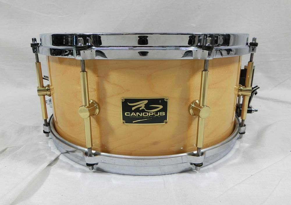 canopus USED CANOPUS The Maple 14x6.5 M-1465 NaturalLQ  FC付き（中古/送料無料）【楽器検索デジマート】