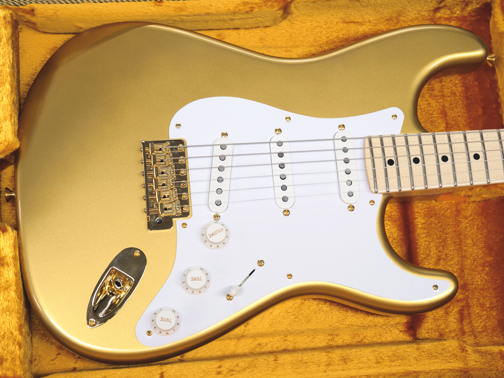 Fender Custom Shop 1956 Stratocaster N.O.S. Maple FB Gold Hardware