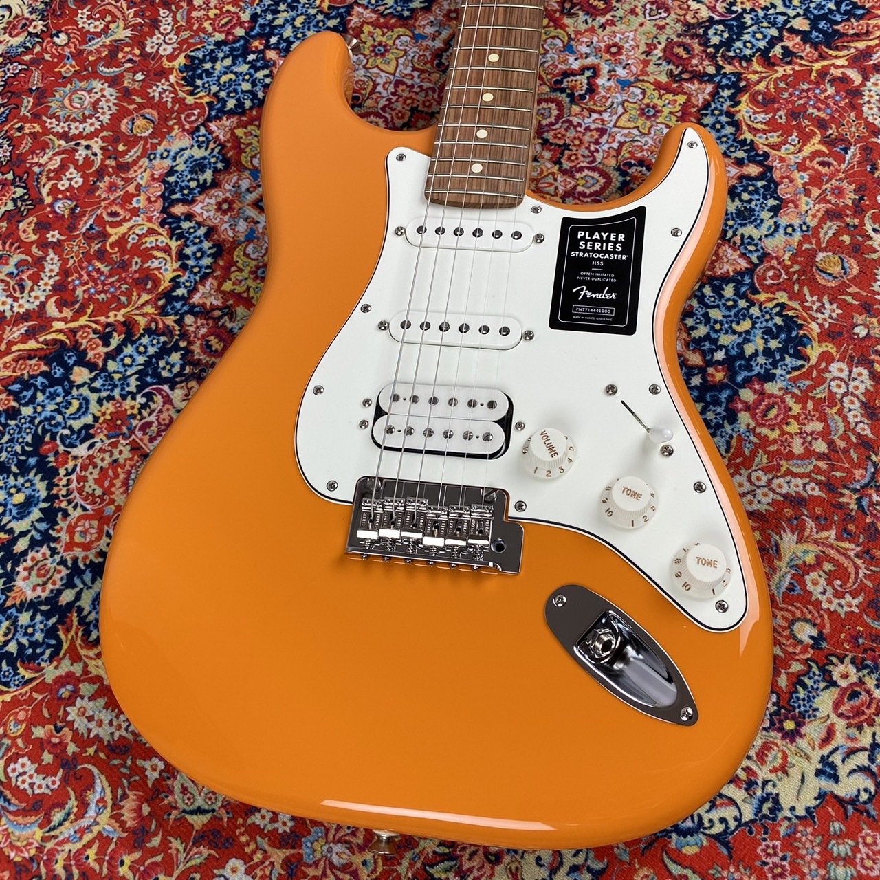 Fender Player Stratocaster HSS PF Capri Orange フェンダー エレキ