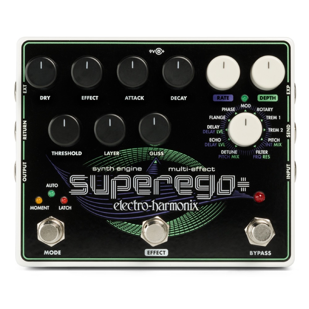 Electro-Harmonix Superego+ ギターシンセエフェクター（新品/送料無料 