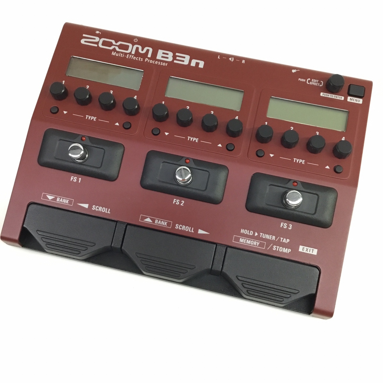 ZOOM B3n Multi-Effects Processor ベース用マルチエフェクツ