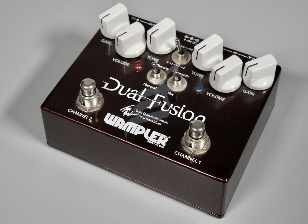 Wampler Pedals (ワンプラー) Dual Fusion【Tom Quayleサイン入り