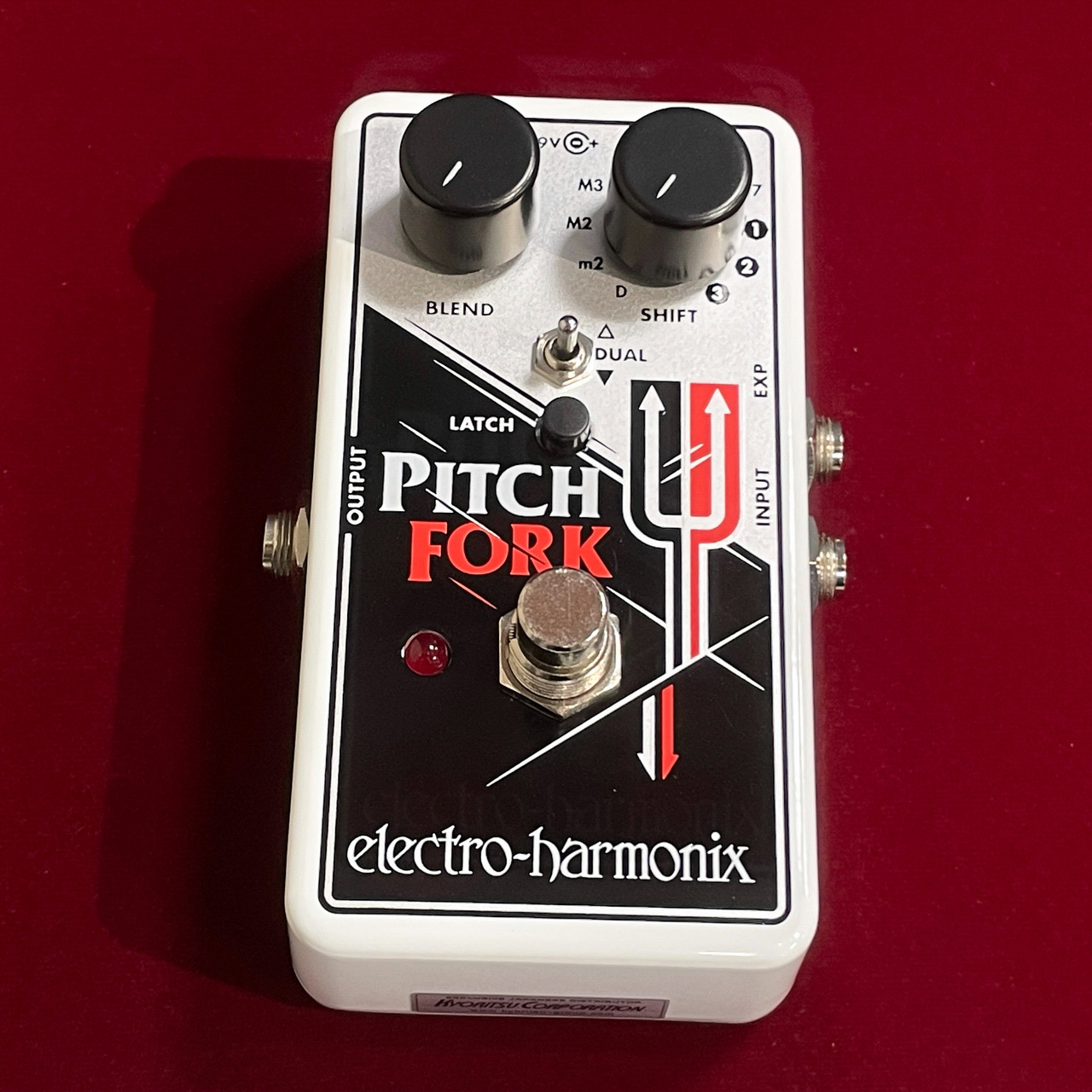 Electro-Harmonix Pitch Fork 【和音対応ピッチシフター】【9V