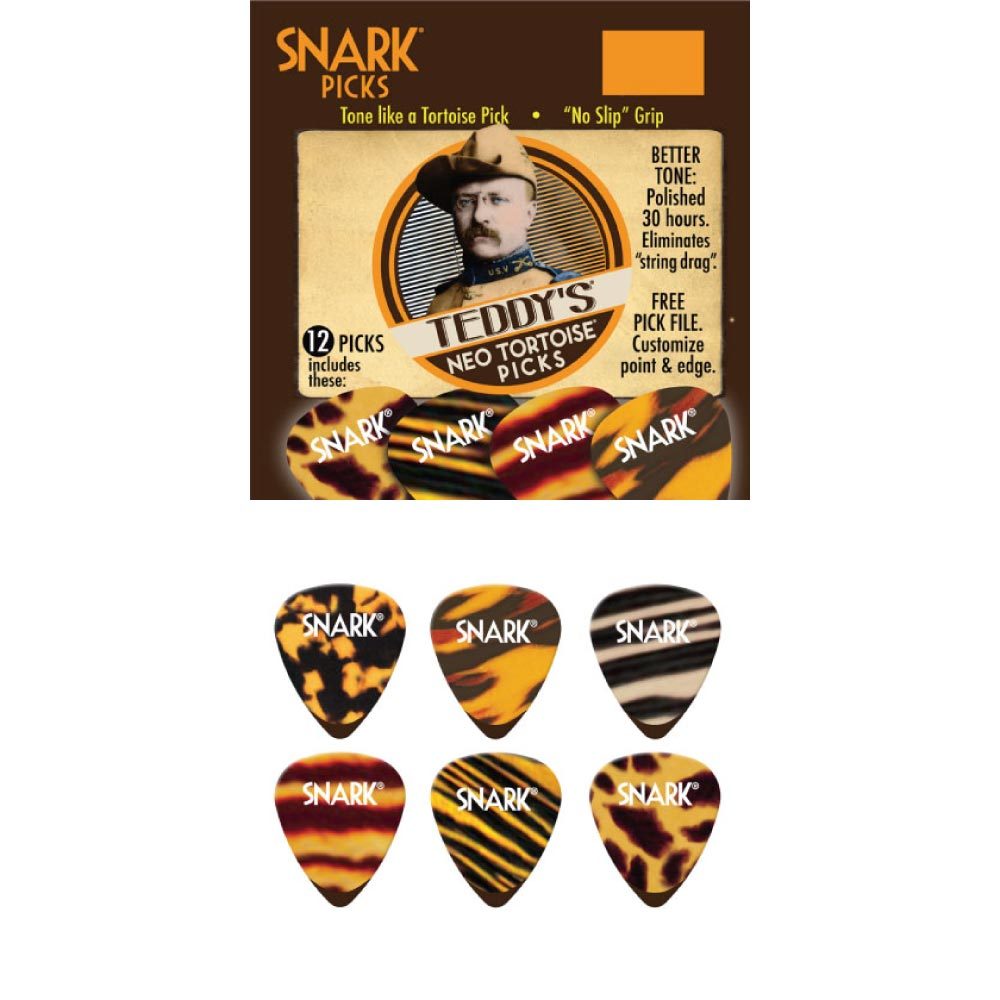 SNARK 64NT Neo Tortoise 0.64mm MEDIUM THIN ギターピック 12枚入（新品/送料無料）【楽器検索デジマート】