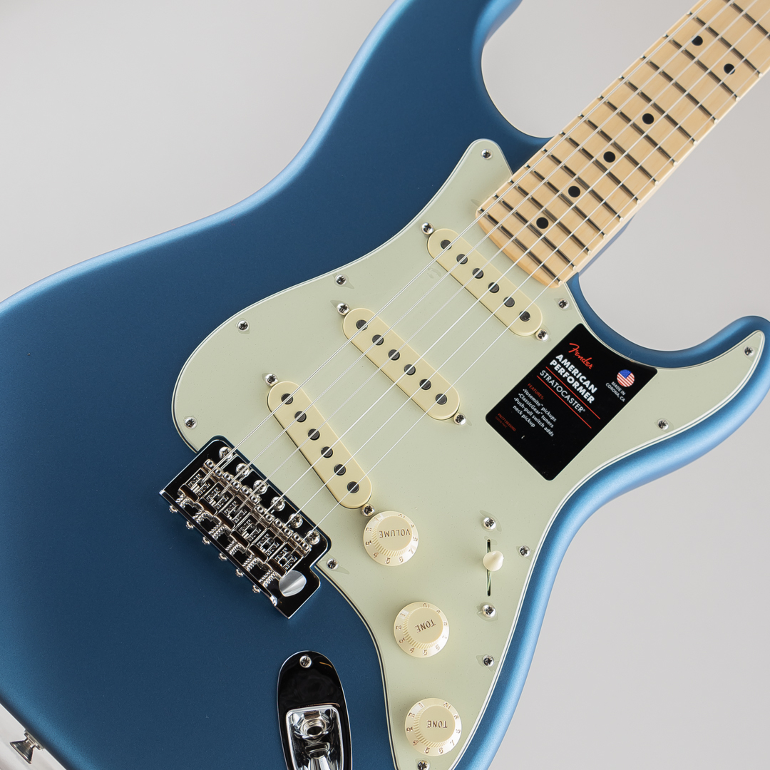 Fender American Performer Stratocaster/Satin Lake Placid Blue/M【S