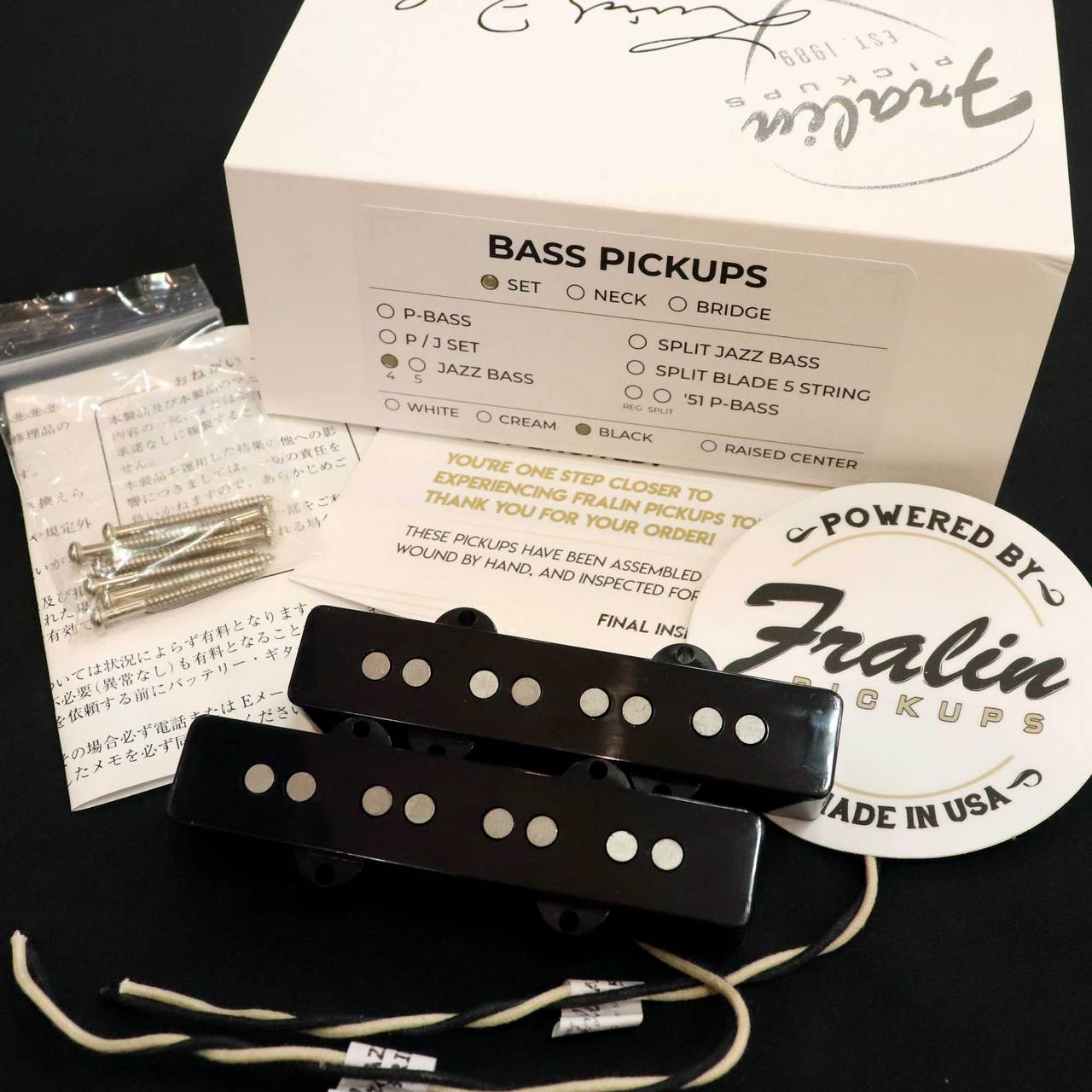 イシカワ様専用】Lindy Fralin Jazz Bass Set neuroid.uprrp.edu