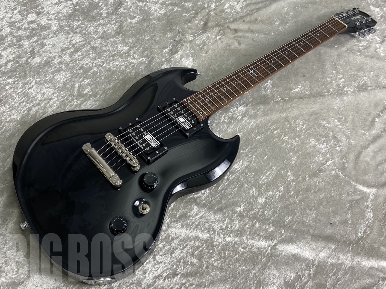 EDWARDS E-K-130VP (Black w/Japanse Zonbie Heroez)（中古/送料無料