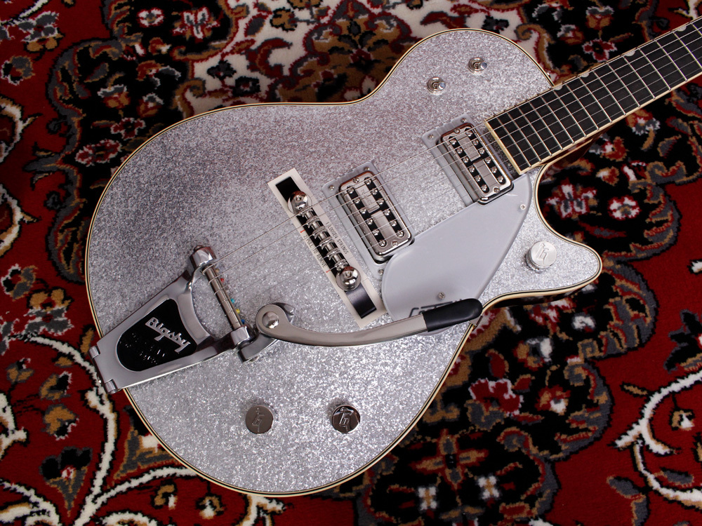 Gretsch G6129T-59 VINTAGE SELECT '59 SILVER JET WITH BIGSBY, TV