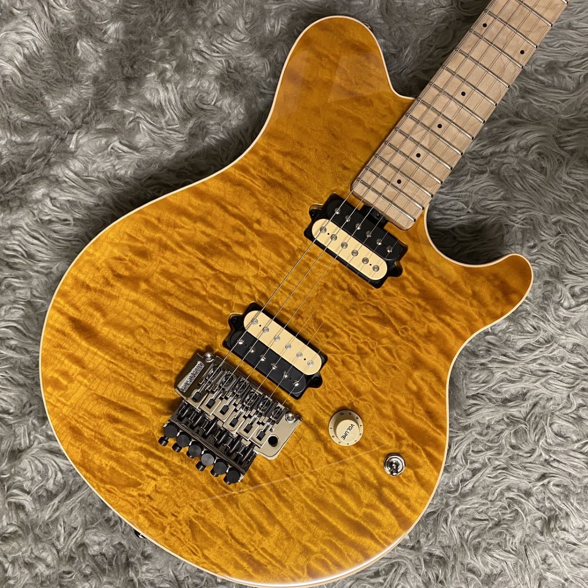 未使用 ギター木材 Quilt Soft Maple エレキギター