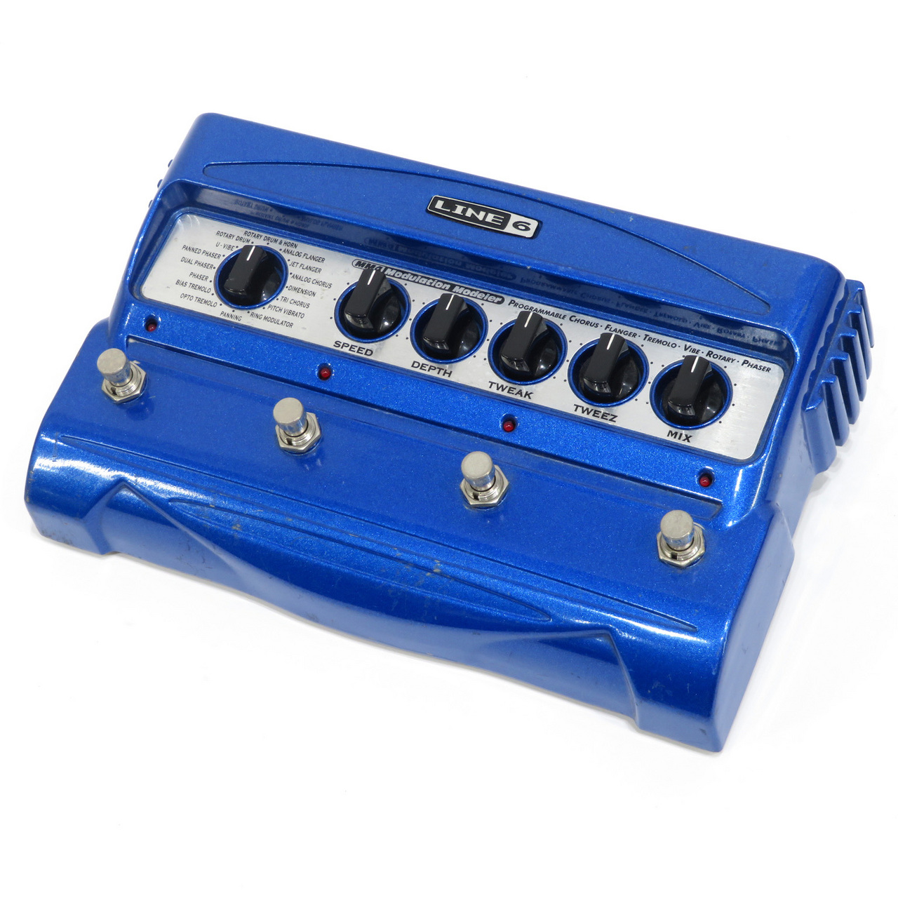 LINE6 モジュレーションモデラー Stompbox Modeler MM4 www