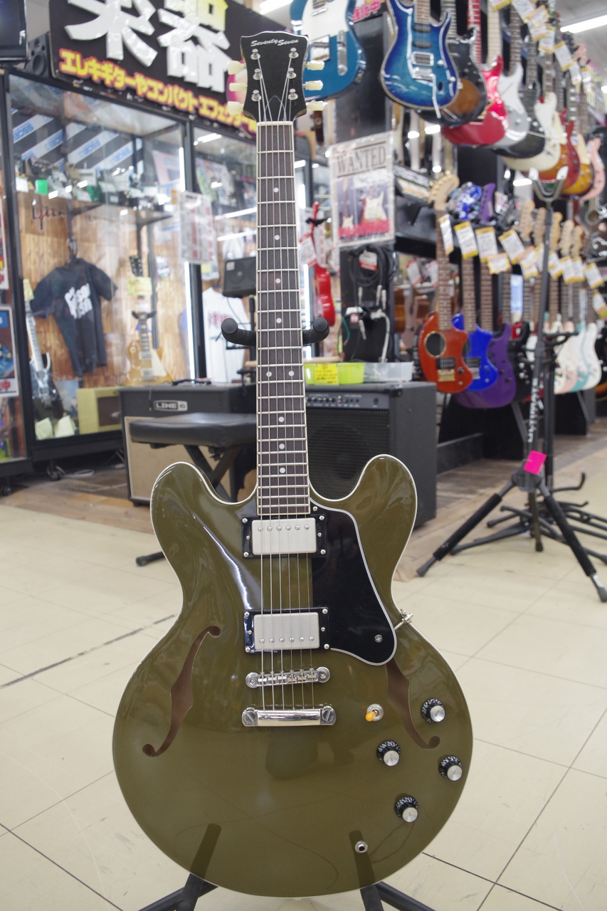 Seventy Seven Guitars EXRUBATO-STD-JT 335タイプセミアコ【都城店