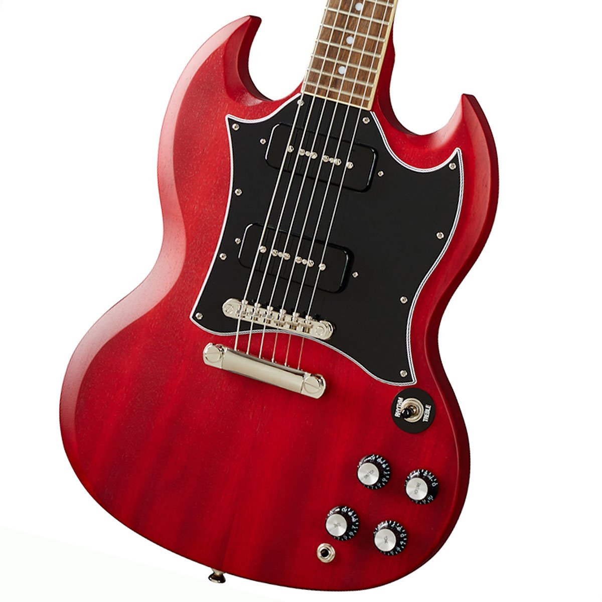 Epiphone Inspired by Gibson SG Classic Worn P-90 Worn Cherry