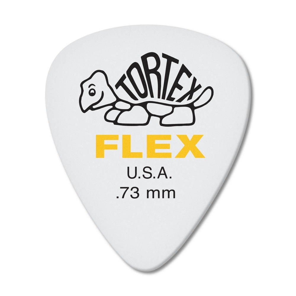 Jim Dunlop 428 Tortex Flex Standard 0.73mm ギターピック×12枚（新品/送料無料）【楽器検索デジマート】